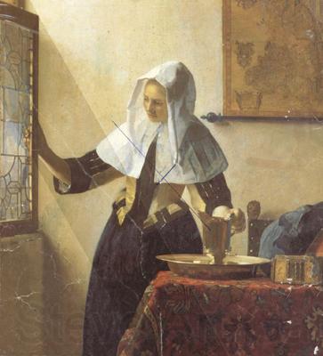 Jan Vermeer Vrouw met waterkan (mk26) Spain oil painting art